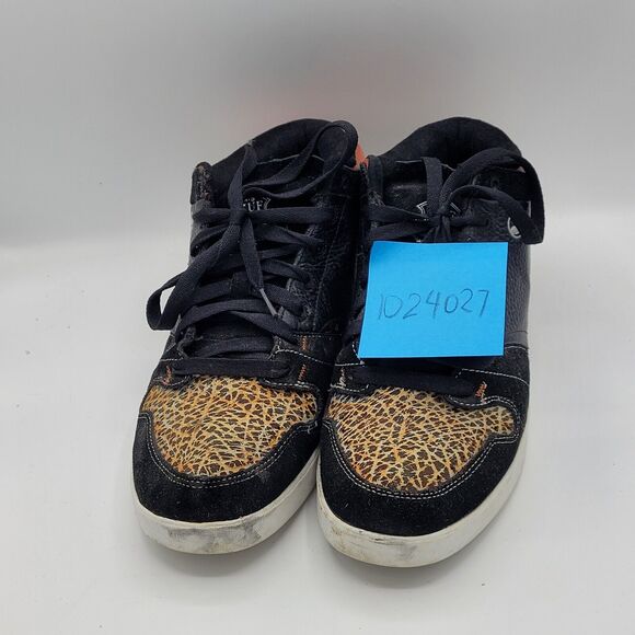 DVS HUF 5 Mid O.I. “Original Intent” Skate sneakers men's Size 12 orange black - Picture 8 of 9